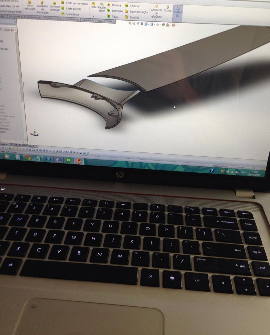 IC AIR — CAD development in SolidWorks